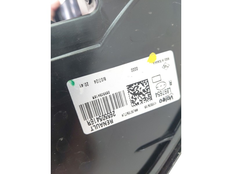 Recambio de piloto trasero derecho para dacia duster (pym/pyn) duster referencia OEM IAM 265505416R  