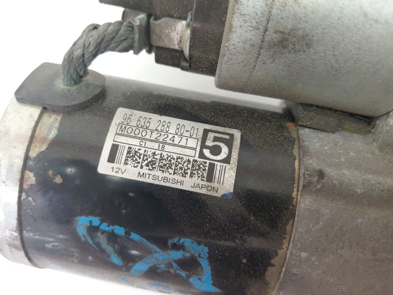Recambio de motor arranque para peugeot 508 1.6 hdi fap referencia OEM IAM 9663528880  
							