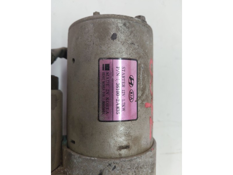 Recambio de motor arranque para hyundai ix35 1.7 crdi cat referencia OEM IAM 361002A835  