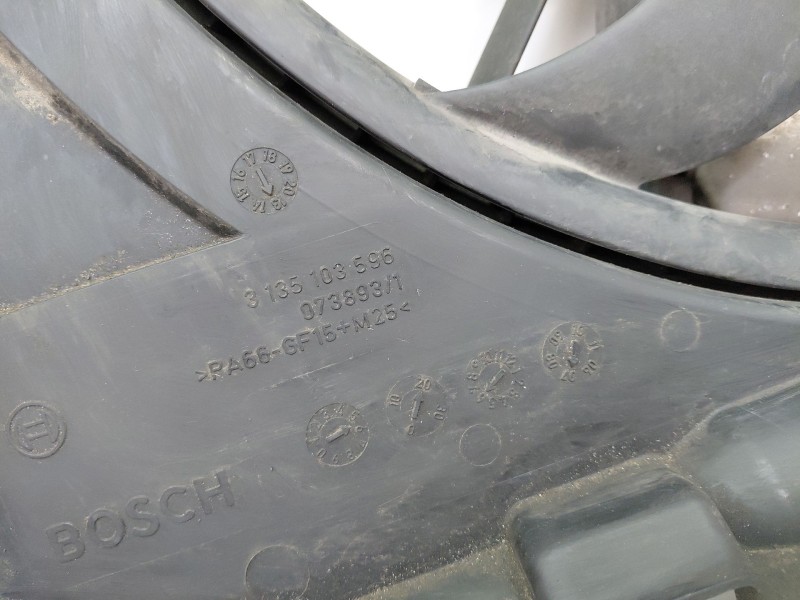 Recambio de electroventilador radiador aire acondicionado para bmw serie 3 coupe (e92) 2.0 16v cat referencia OEM IAM 3135103596