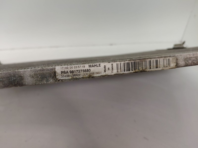 Recambio de condensador / radiador aire acondicionado para citroën c4 cactus 1.2 12v e-thp / puretech referencia OEM IAM 9817275
							