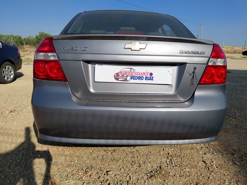 Recambio de paragolpes trasero para chevrolet aveo / kalos sedán (t250, t255) 1.4 referencia OEM IAM   
							