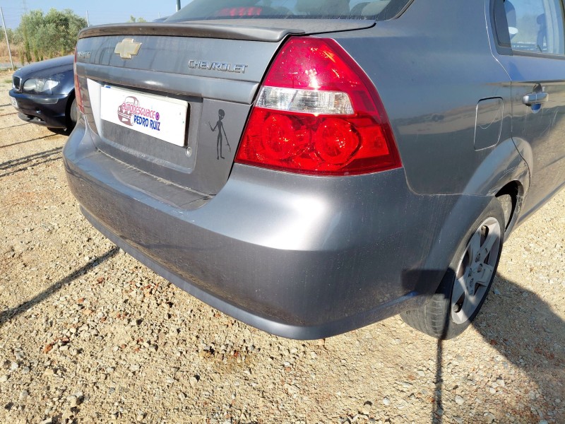 Recambio de paragolpes trasero para chevrolet aveo / kalos sedán (t250, t255) 1.4 referencia OEM IAM   
							