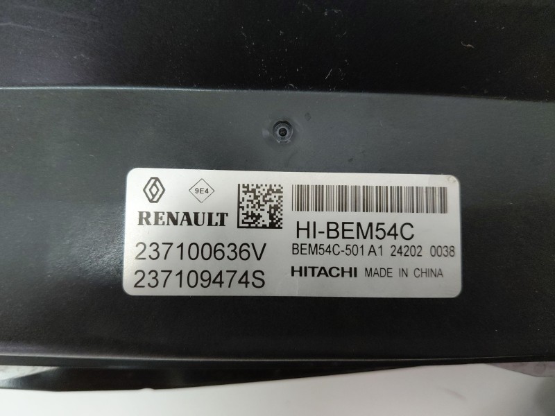 Recambio de centralita motor uce para dacia duster (pym/pyn) duster referencia OEM IAM 237100636V 237109474S 
