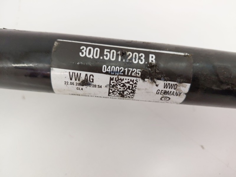 Recambio de transmision delantera izquierda para volkswagen arteon (3h7) r-line 4motion referencia OEM IAM 3Q0501203B  