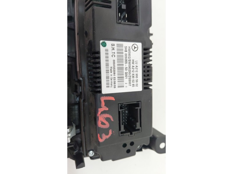 Recambio de mando climatizador para mercedes-benz clase clk (w207) coupe 350 cgi blueefficiency referencia OEM IAM A2129005902  