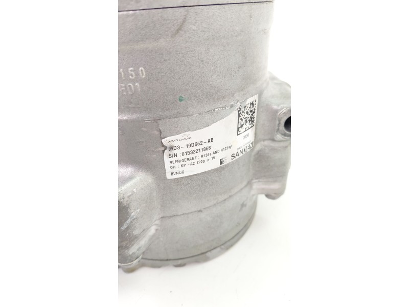 Recambio de compresor aire acondicionado para jaguar i-pace (x590) ev400 awd referencia OEM IAM J9D319D662AB  