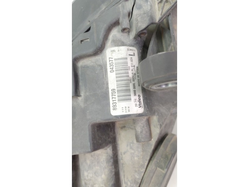 Recambio de faro izquierdo para audi a5 (8t3) 2.7 tdi referencia OEM IAM 89317759  
							