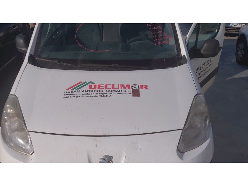 Recambio de capot para peugeot partner tepee 1.6 hdi / bluehdi 75 referencia OEM IAM   
