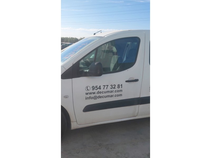 Recambio de puerta delantera izquierda para peugeot partner tepee 1.6 hdi / bluehdi 75 referencia OEM IAM   
