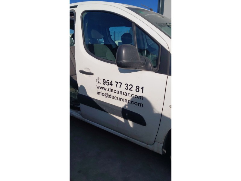 Recambio de puerta delantera derecha para peugeot partner tepee 1.6 hdi / bluehdi 75 referencia OEM IAM   
							