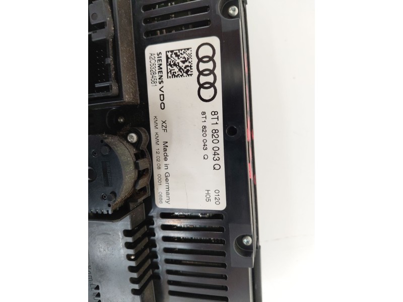Recambio de mando climatizador para audi a5 (8t3) 2.7 tdi referencia OEM IAM 8T1820043Q  
							