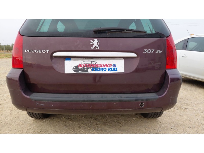 Recambio de paragolpes trasero para peugeot 307 sw (3h) 1.6 hdi 110 referencia OEM IAM   
							