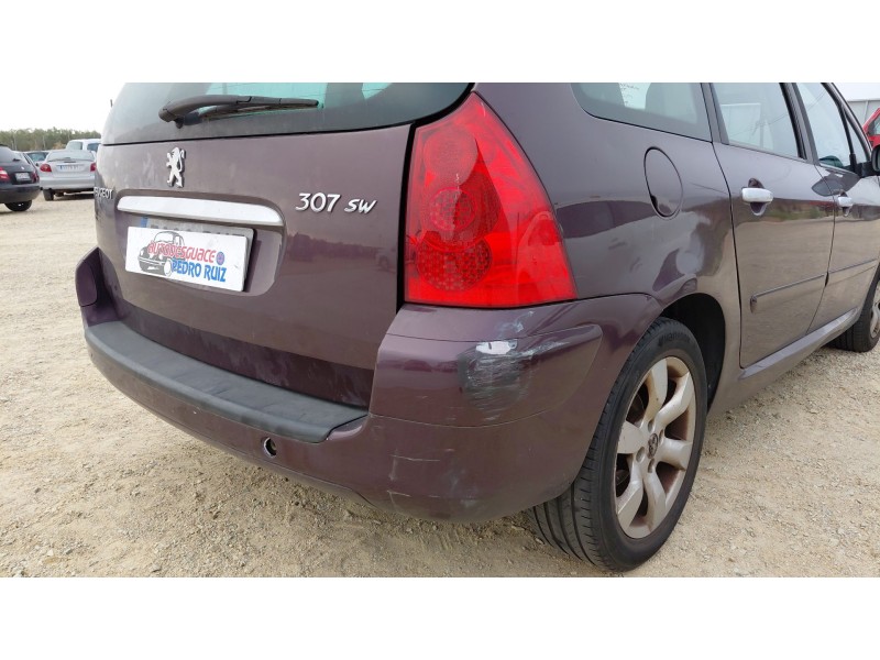 Recambio de paragolpes trasero para peugeot 307 sw (3h) 1.6 hdi 110 referencia OEM IAM   
							
