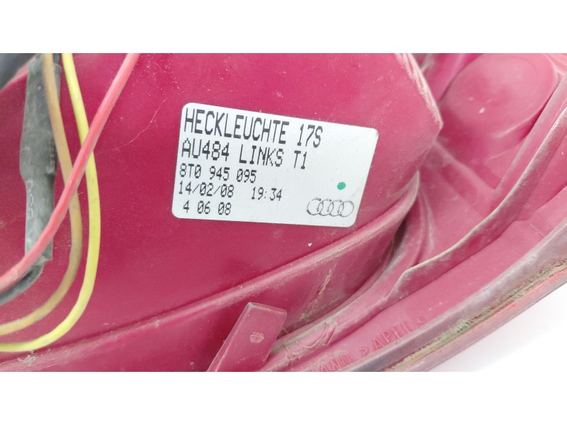 Recambio de piloto trasero izquierdo para audi a5 (8t3) 2.7 tdi referencia OEM IAM 8T0945095  
							