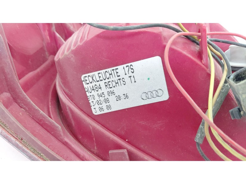Recambio de piloto trasero derecho para audi a5 (8t3) 2.7 tdi referencia OEM IAM 8T0945096  
							