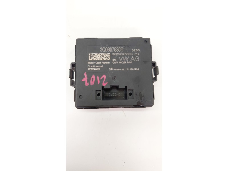 Recambio de modulo electronico para volkswagen golf vii (5g1, bq1, be1, be2) 1.0 tsi referencia OEM IAM 3Q0907530B  
							