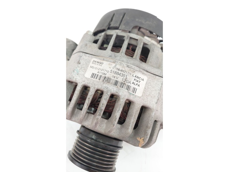 Recambio de alternador para jeep renegade suv (bu, b1, bv) 1.6 crd referencia OEM IAM 51884351  