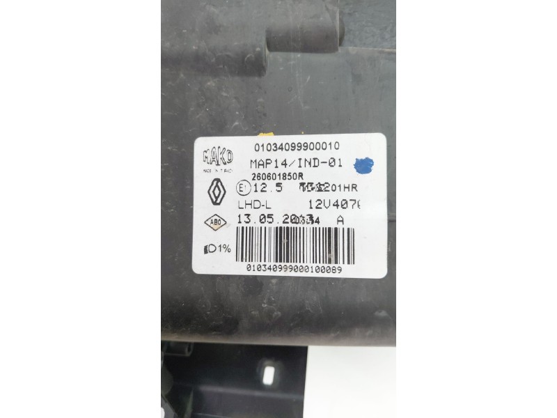 Recambio de paragolpes delantero para renault clio iv (bh_) 0.9 tce 90 referencia OEM IAM   
							