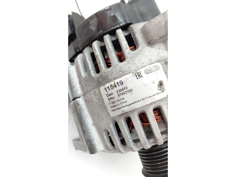 Recambio de alternador para renault megane ii station wagon (km0/1_) 1.9 dci referencia OEM IAM 115419  
							