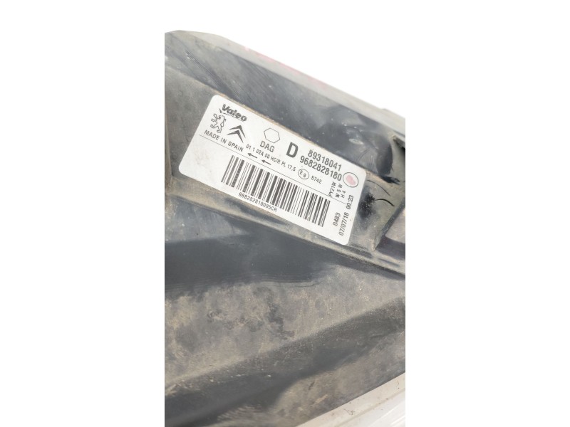 Recambio de faro derecho para citroën berlingo furgoneta/monovolumen (b9) 1.6 bluehdi 100 referencia OEM IAM   