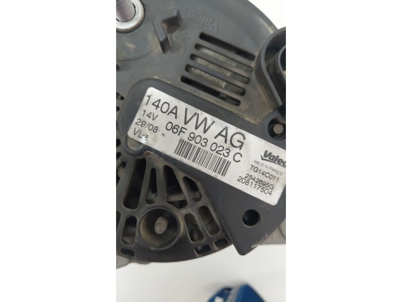 Recambio de alternador para seat altea (5p1) 1.9 tdi referencia OEM IAM 06F903023  
							