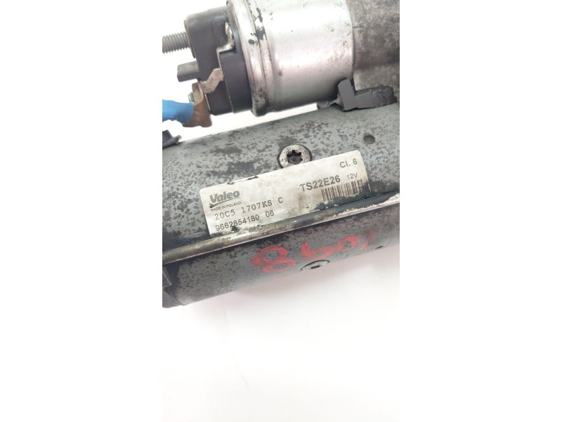 Recambio de motor arranque para peugeot partner tepee 1.6 hdi / bluehdi 75 referencia OEM IAM 9662854180  