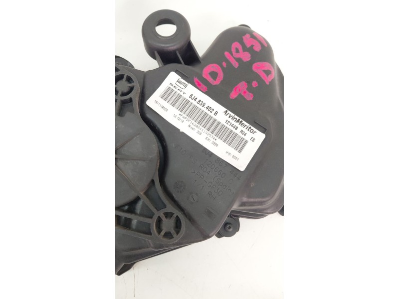 Recambio de elevalunas trasero derecho para seat ibiza iv (6j5, 6p1) 1.9 tdi referencia OEM IAM 6J4839402B  