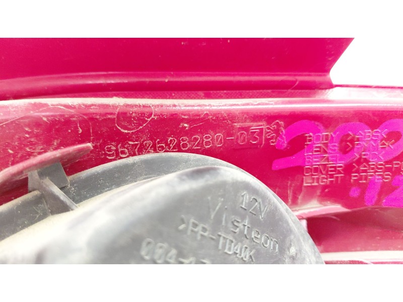 Recambio de piloto trasero izquierdo para peugeot 208 i (ca_, cc_) 1.2 vti 82 referencia OEM IAM 967262828003  