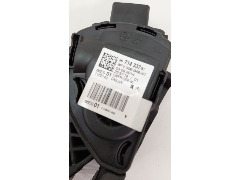 Recambio de pedal acelerador para peugeot 208 i (ca_, cc_) 1.2 vti 82 referencia OEM IAM 9671433780  