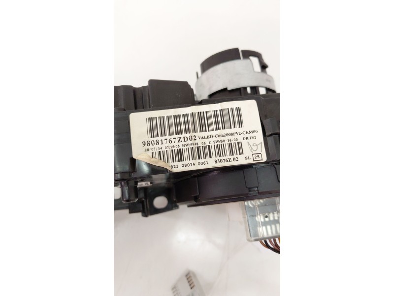 Recambio de mando multifuncion para peugeot 208 i (ca_, cc_) 1.2 vti 82 referencia OEM IAM 98081767ZD  
							