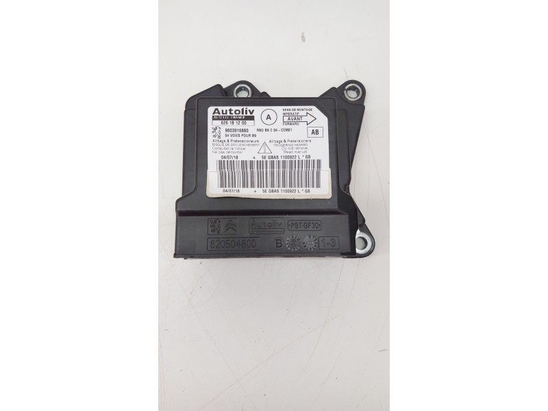 Recambio de kit airbag para citroën berlingo furgoneta/monovolumen (b9) 1.6 bluehdi 100 referencia OEM IAM   
							
