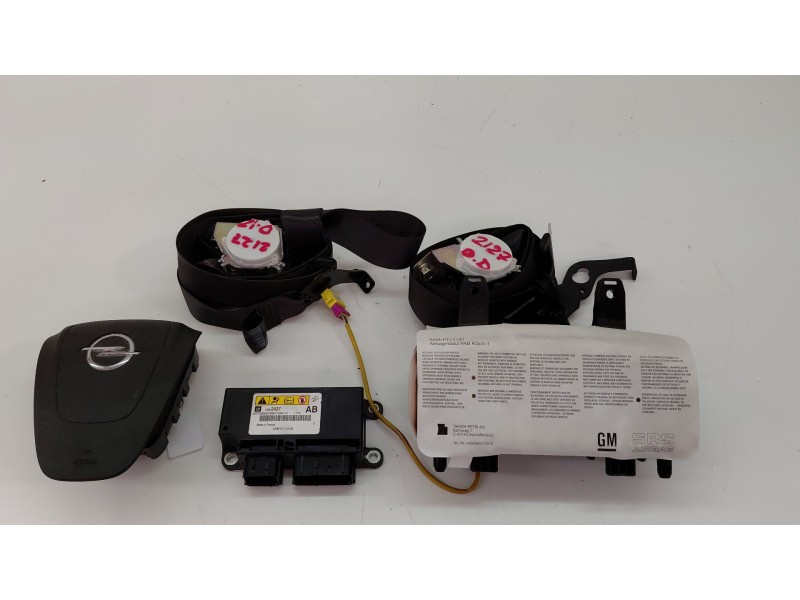 Recambio de kit airbag para opel meriva b monospace (s10) 1.3 cdti (75) referencia OEM IAM   