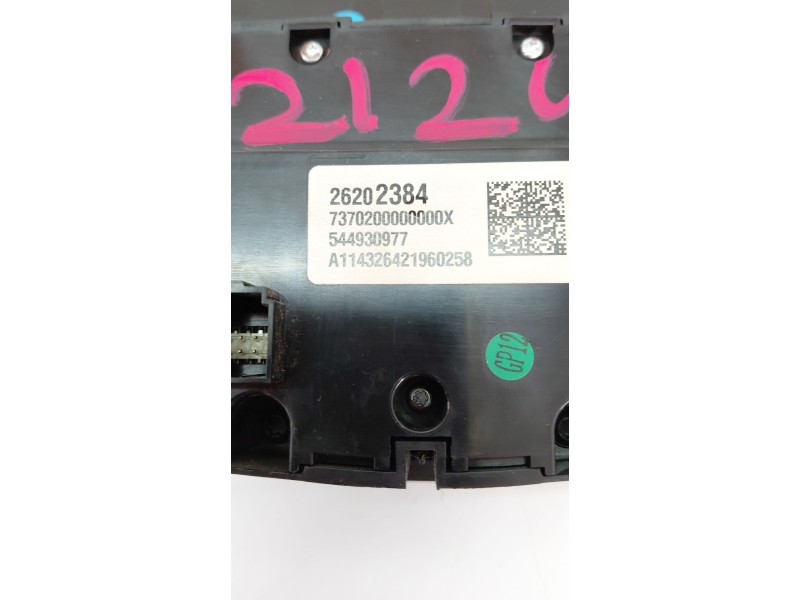 Recambio de mando climatizador para opel insignia a (g09) 2.0 cdti (68) referencia OEM IAM 544930977  