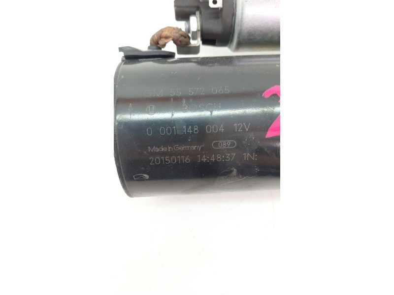 Recambio de motor arranque para opel insignia a (g09) 2.0 cdti (68) referencia OEM IAM 55572065  