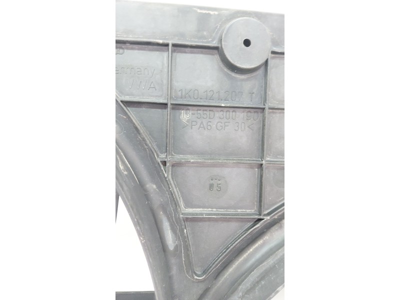 Recambio de electroventilador radiador aire acondicionado para volkswagen golf v (1k1) 1.6 referencia OEM IAM 1K0121207T  