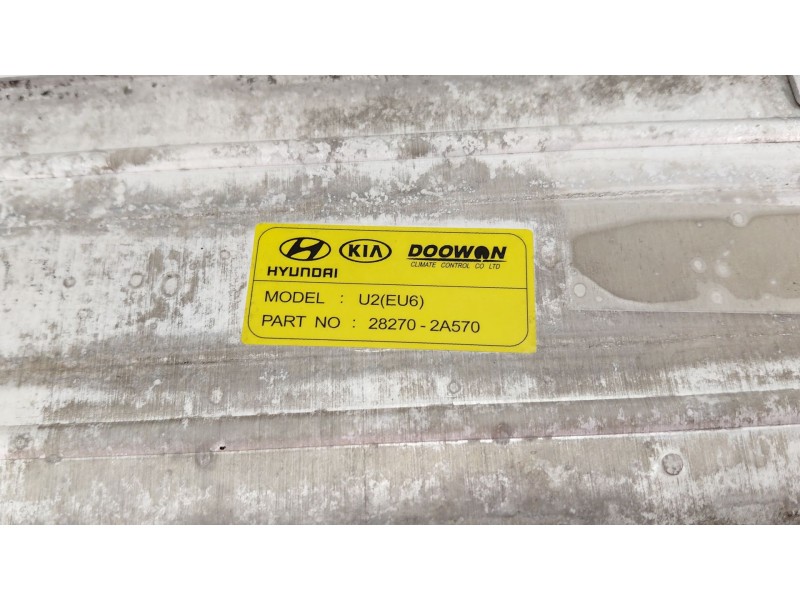 Recambio de intercooler para kia cee´d 1.6 crdi 136 cv referencia OEM IAM 282702A570  