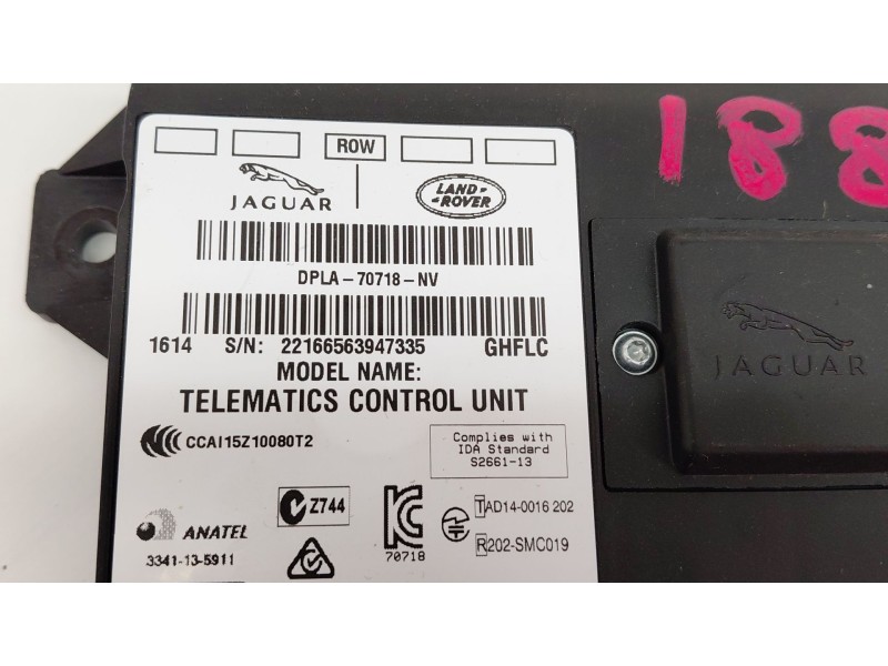 Recambio de modulo electronico para jaguar f-pace (x761) 2.0 td4 awd referencia OEM IAM DPLA70718NV  