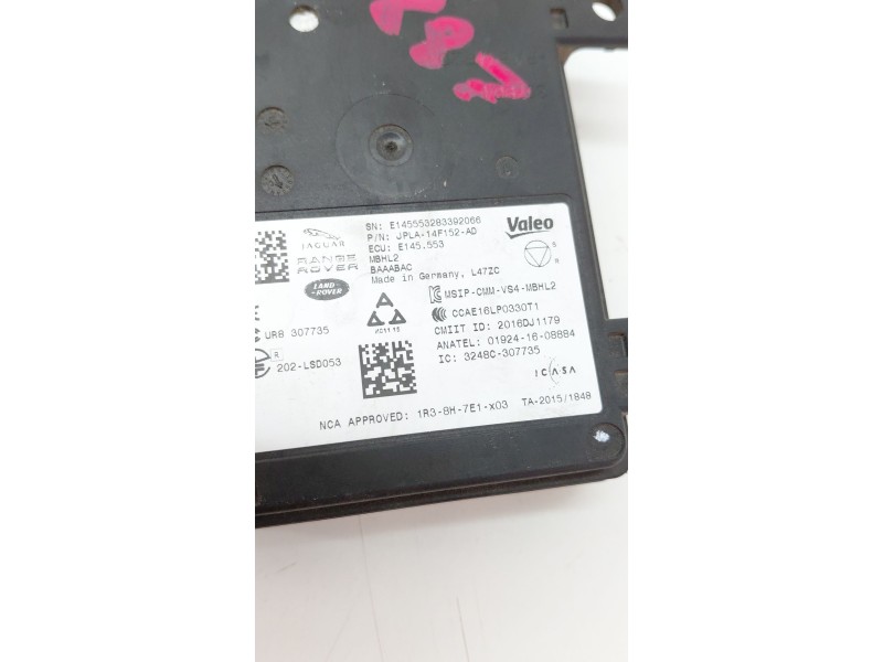 Recambio de modulo electronico para jaguar i-pace (x590) ev400 awd referencia OEM IAM JPLA14F152AD  