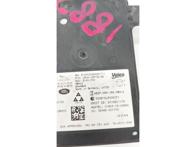 Recambio de modulo electronico para jaguar i-pace (x590) ev400 awd referencia OEM IAM JPLA14F152AD  