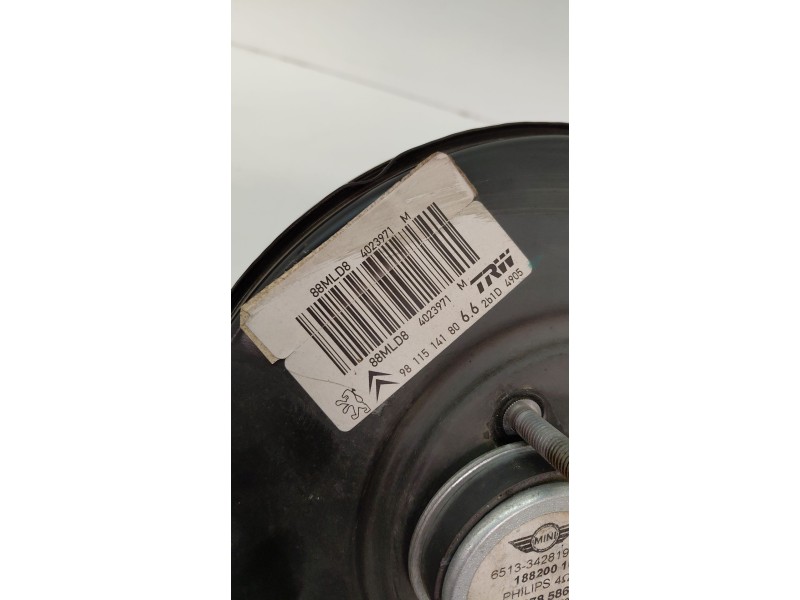 Recambio de servofreno para peugeot 2008 (--.2013) 1.2 12v e-thp referencia OEM IAM 9811514180  