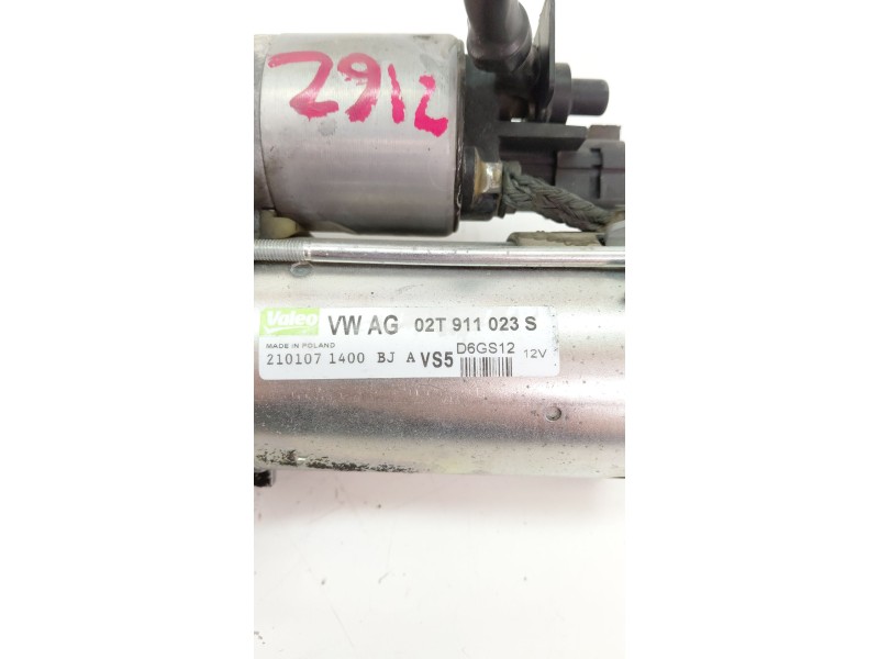 Recambio de motor arranque para seat ibiza iii (6l1) 1.4 16v referencia OEM IAM 02T911023S  
