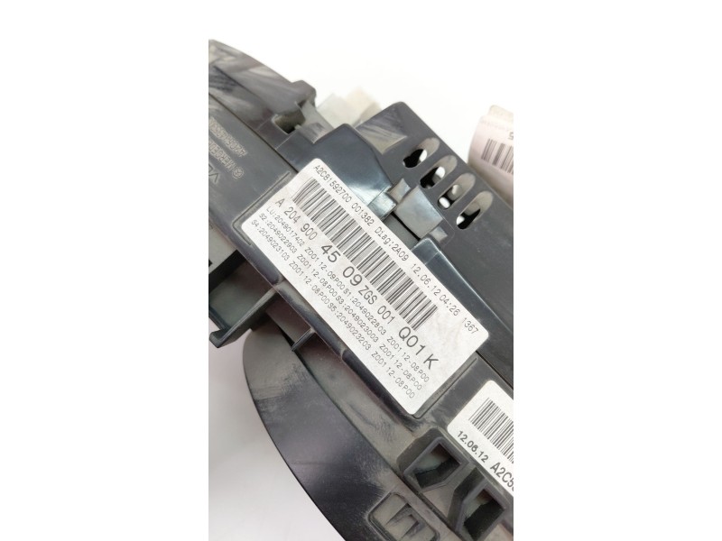 Recambio de cuadro instrumentos para mercedes-benz clase c (w204) lim. 2.1 cdi cat referencia OEM IAM A2049004509  