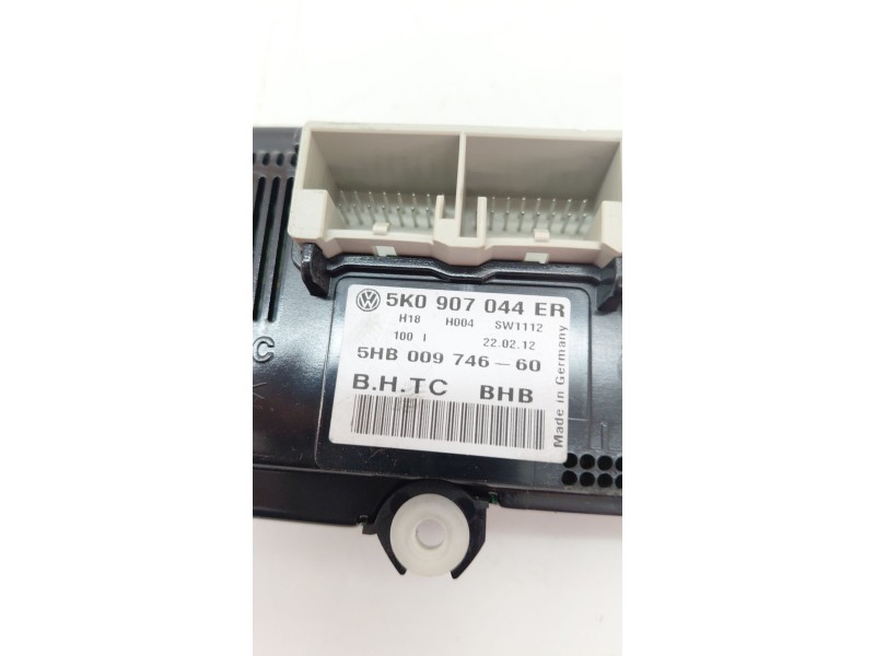 Recambio de mando climatizador para volkswagen touran (1t3) 1.6 tdi dpf referencia OEM IAM 5K0907044ER  