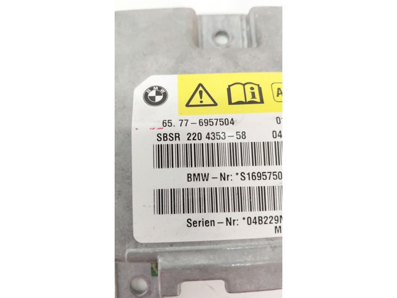 Recambio de centralita airbag para bmw serie 6 cabrio (e64) 645ci referencia OEM IAM 65776957504  