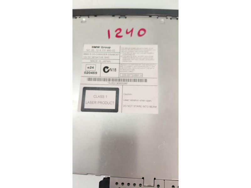 Recambio de sistema dvd para bmw serie 6 cabrio (e64) 645ci referencia OEM IAM 6512913185002  