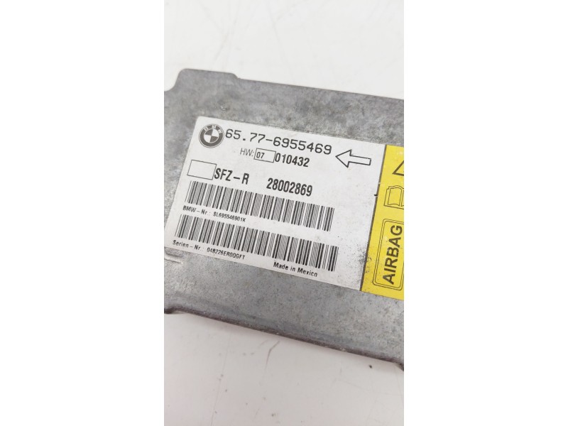 Recambio de centralita airbag para bmw serie 6 cabrio (e64) 645ci referencia OEM IAM 65776955469  
