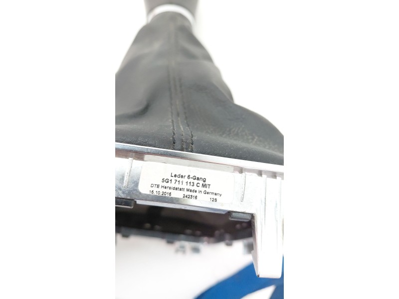 Recambio de pomo palanca cambio para volkswagen golf vii lim. (5g1) advance bluemotion referencia OEM IAM 5G1711113C  
							
