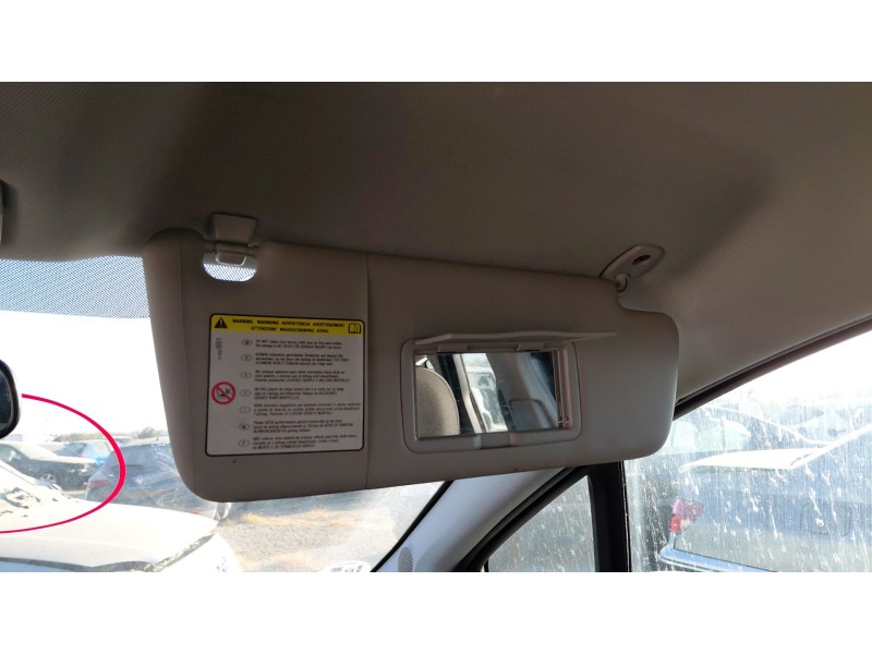 Recambio de parasol derecho para opel meriva b monospace (s10) 1.7 cdti (75) referencia OEM IAM   