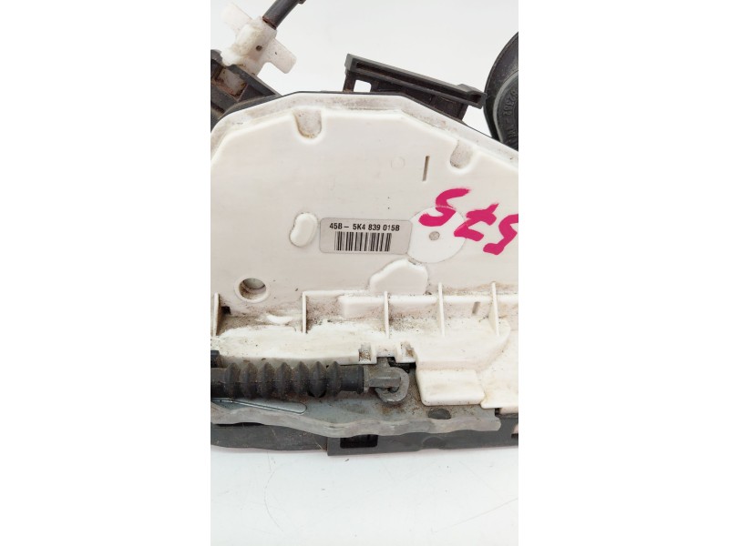 Recambio de cerradura puerta trasera izquierda para volkswagen golf vi (5k1) 1.4 16v tsi referencia OEM IAM 5K4839015B  